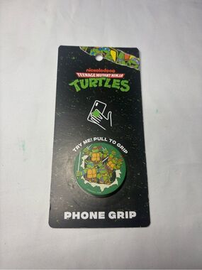 New Teenage Mutant Ninja Turtles Green Phone Grip